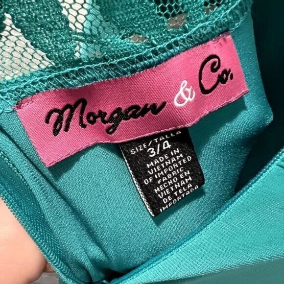 Womens Slitted Floral Sleeveless Halter Full-Length Formal‎ Pencil Dress - Picture 8 of 8